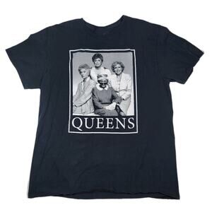 Golden Girls Queens XL Graphic Tee Shirt Blanche Dorothy Rose Sophia ABC Studios